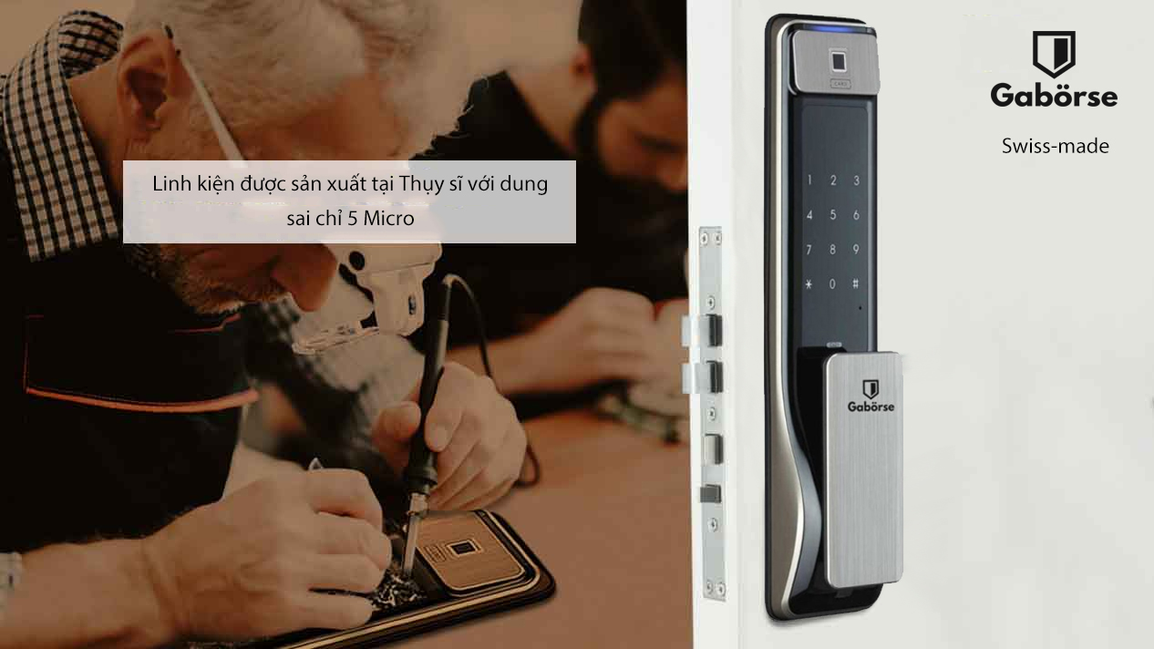 Khóa thông minh Gabörse GE-638VTB