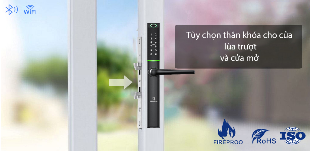 Khóa vân tay Gabörse GE-102A-EU