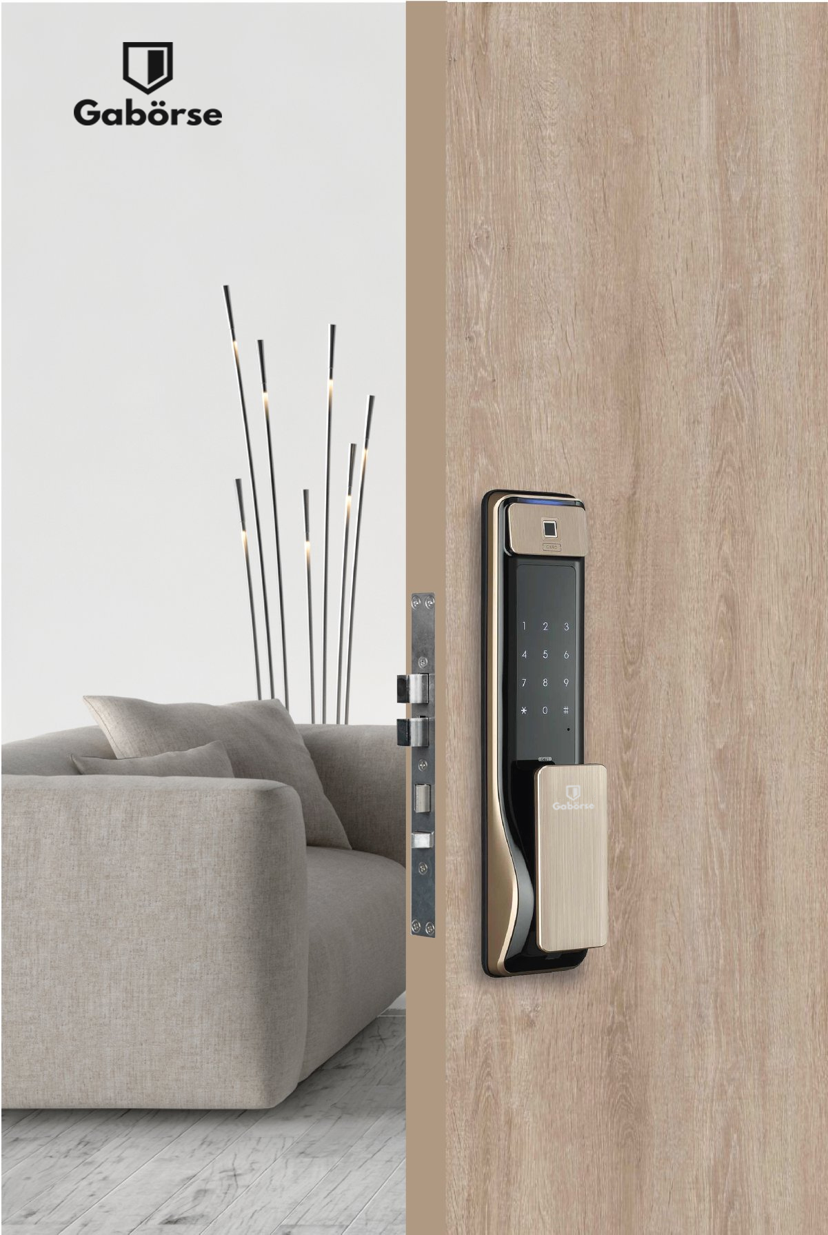 Khóa thông minh Gabörse GE-638VTB
